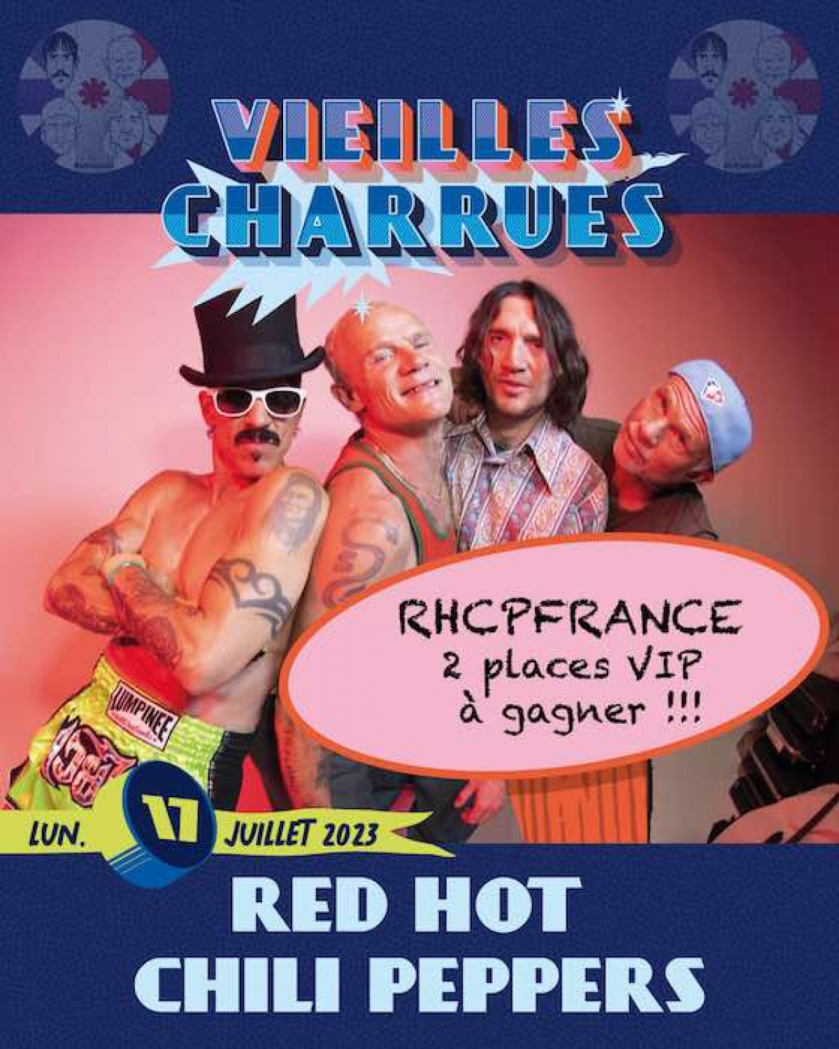 2 places à gagner pour les Vieilles Charrues !